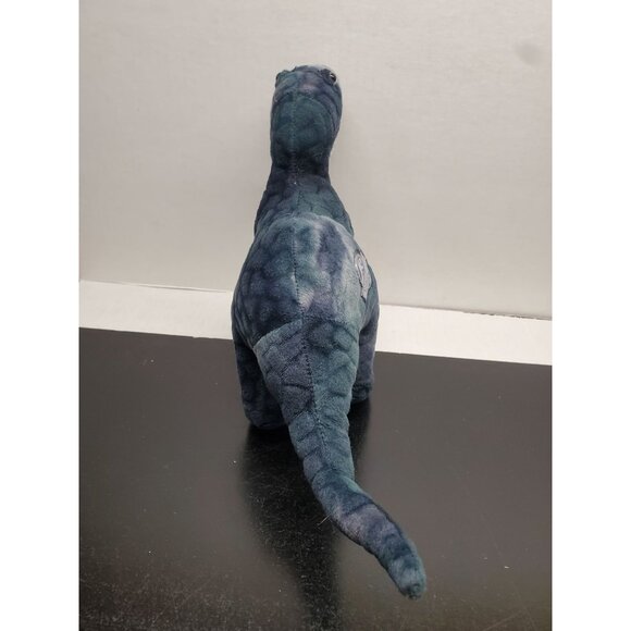 Jurassic World Plush Tyrannosaurus Rex Dinosaur Toy Blue & Gray 12 Inches - Picture 3 of 11